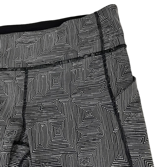 lululemon Pace Rival Crop Legging Luxtreme Maze Jacquard Sz 8 - Picture 10 of 16